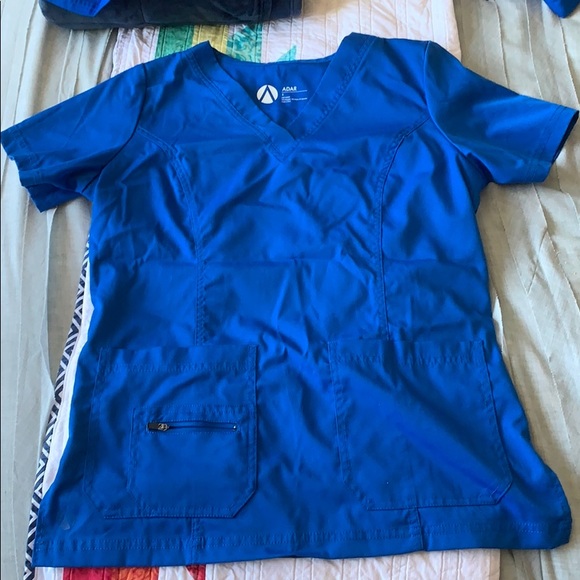 Blue Scrubs! Matching & NWOT (3 pairs) - Picture 5 of 11